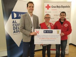 ENTREGA CHEQUE AQUONA 11-02-2019